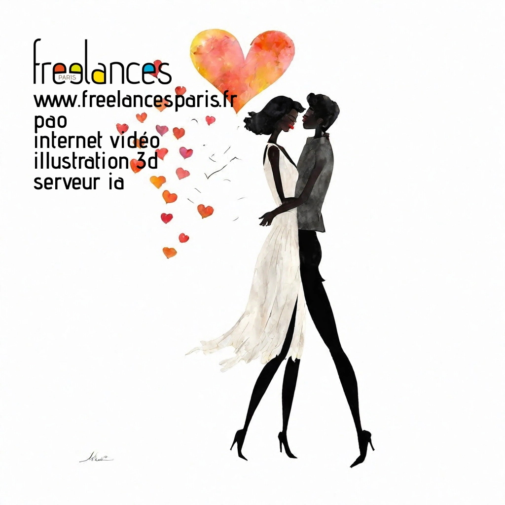 Pao mise en page internet vidéo illustration 3d serveur IA générative AI freelance paris studio de création magazines yrlg1z70